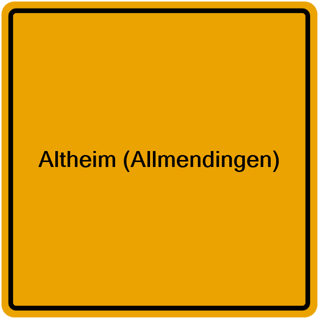 Einwohnermeldeamt24 Altheim (Allmendingen)